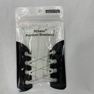 White Glitter Laces Pack